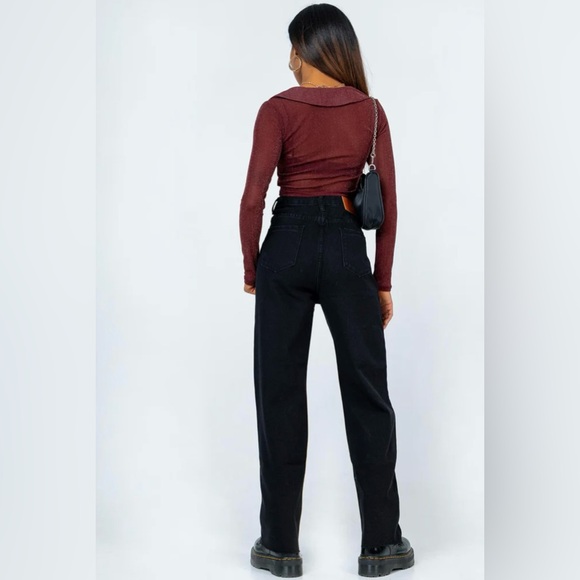 Sold Out Princess Polly Kalinda Jeans Black - Picture 3 of 4